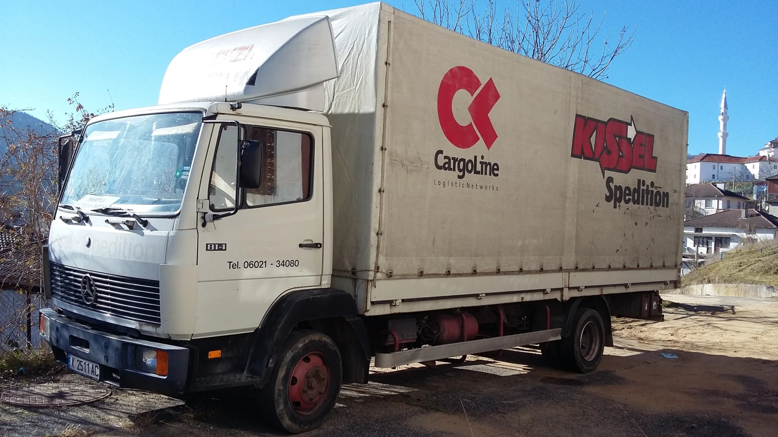 Mercedes-Benz 814, снимка 2 - Камиони - 53839171