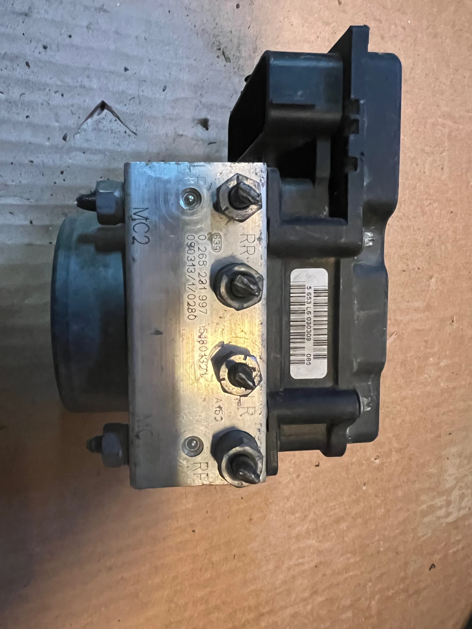 0265231997 ABS ����� CITROEN NEMO PEUGEOT BIPER FIAT FIORINO QUBO 0265800662 0 265 231 997   | Mobile.bg � ����������� 3