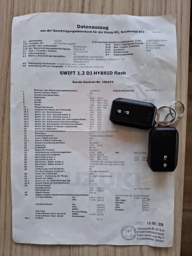 Suzuki Swift 1.2 DJ HYBRID* NAVI* CAMERA* KEYLESS* DISTRONIC | Mobile.bg � ����� ������ 14