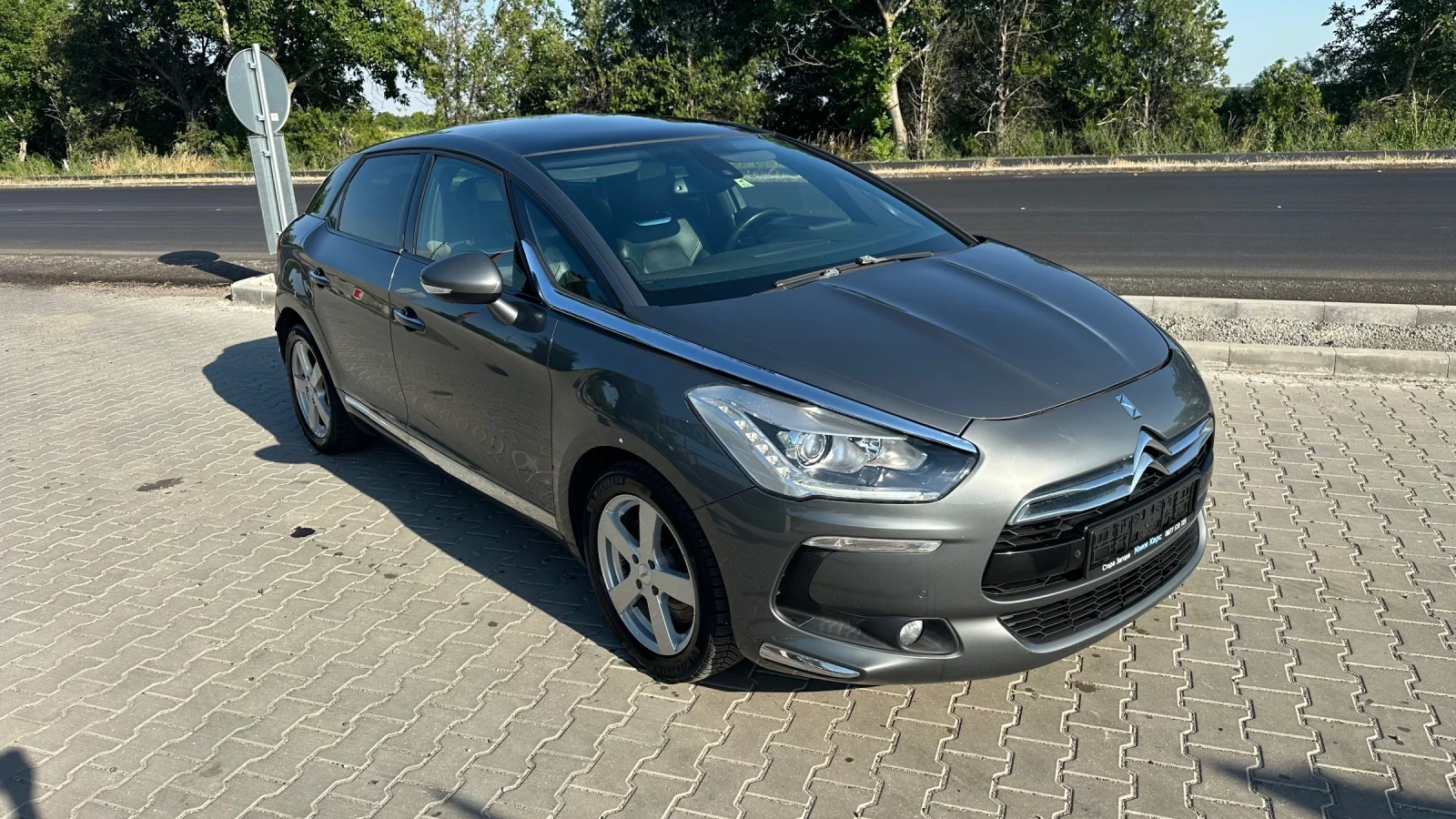 DS DS 5 Автомат Нави Лед Кожа Панорама , снимка 7 - Автомобили и джипове - 54083283