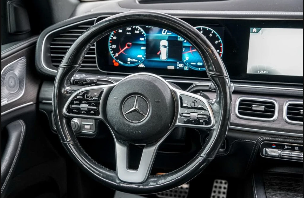 Mercedes-Benz GLS 450 AMG* Обдухване* Подгрев* Памет* HUD* 360* , снимка 9 - Автомобили и джипове - 54610057