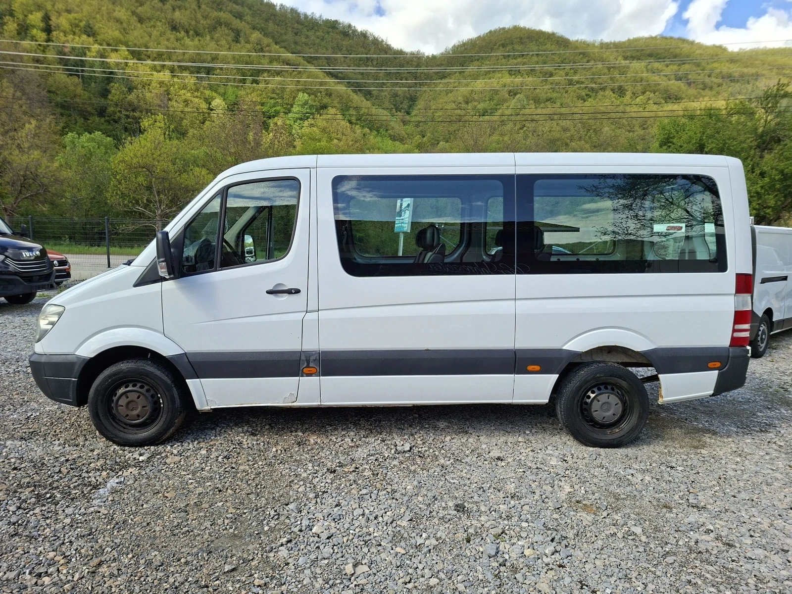 Mercedes-Benz Sprinter 311 311* Клима* 9 Места, снимка 2 - Бусове и автобуси - 54401805