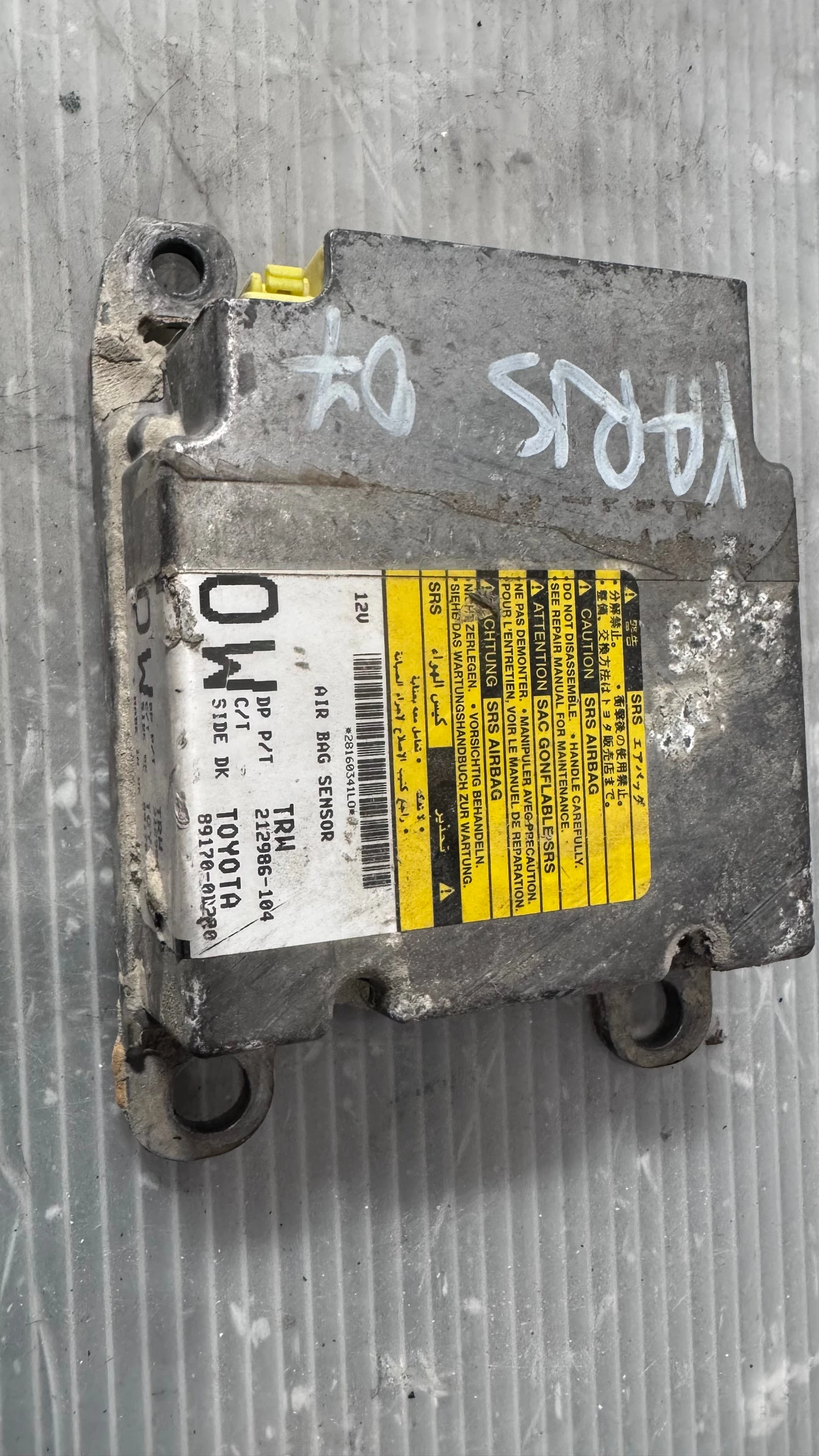 Airbag  /  /  a Toyota Yaris -  212986-104 / 89170-01280 | Mobile.bg   1