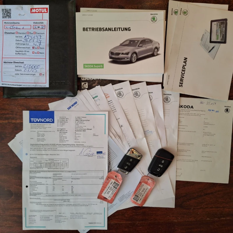 Skoda Superb  2.0 TDI 190 к.с. 4х4 ПЪЛНА СЕРВИЗНА  ИСТОРИЯ, снимка 7 - Автомобили и джипове - 50050065