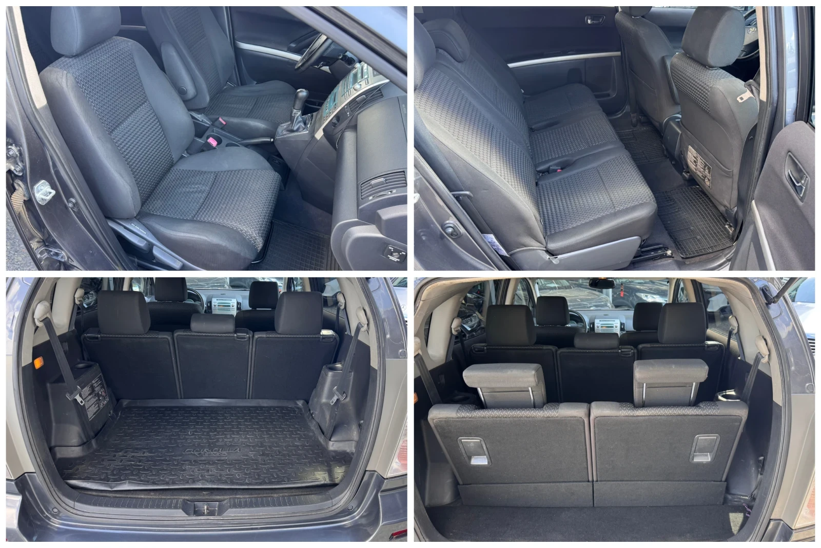 Toyota Corolla verso 2.2D-4D 1СОБСТВЕНИК* 7местен* , снимка 13 - Автомобили и джипове - 55952421