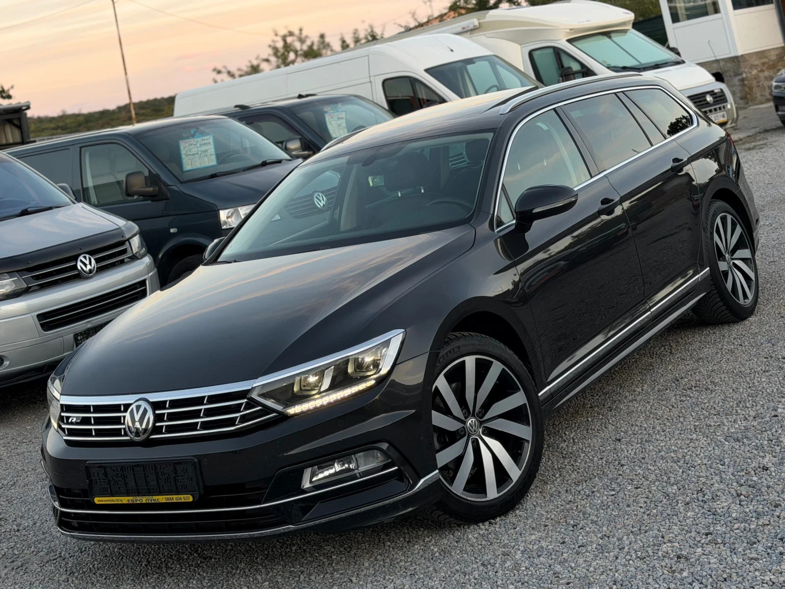 VW Passat 2.0TDI 150кс DSG R-LINE DIGITAL ПАНОРАМА FULL, снимка 3 - Автомобили и джипове - 56093954