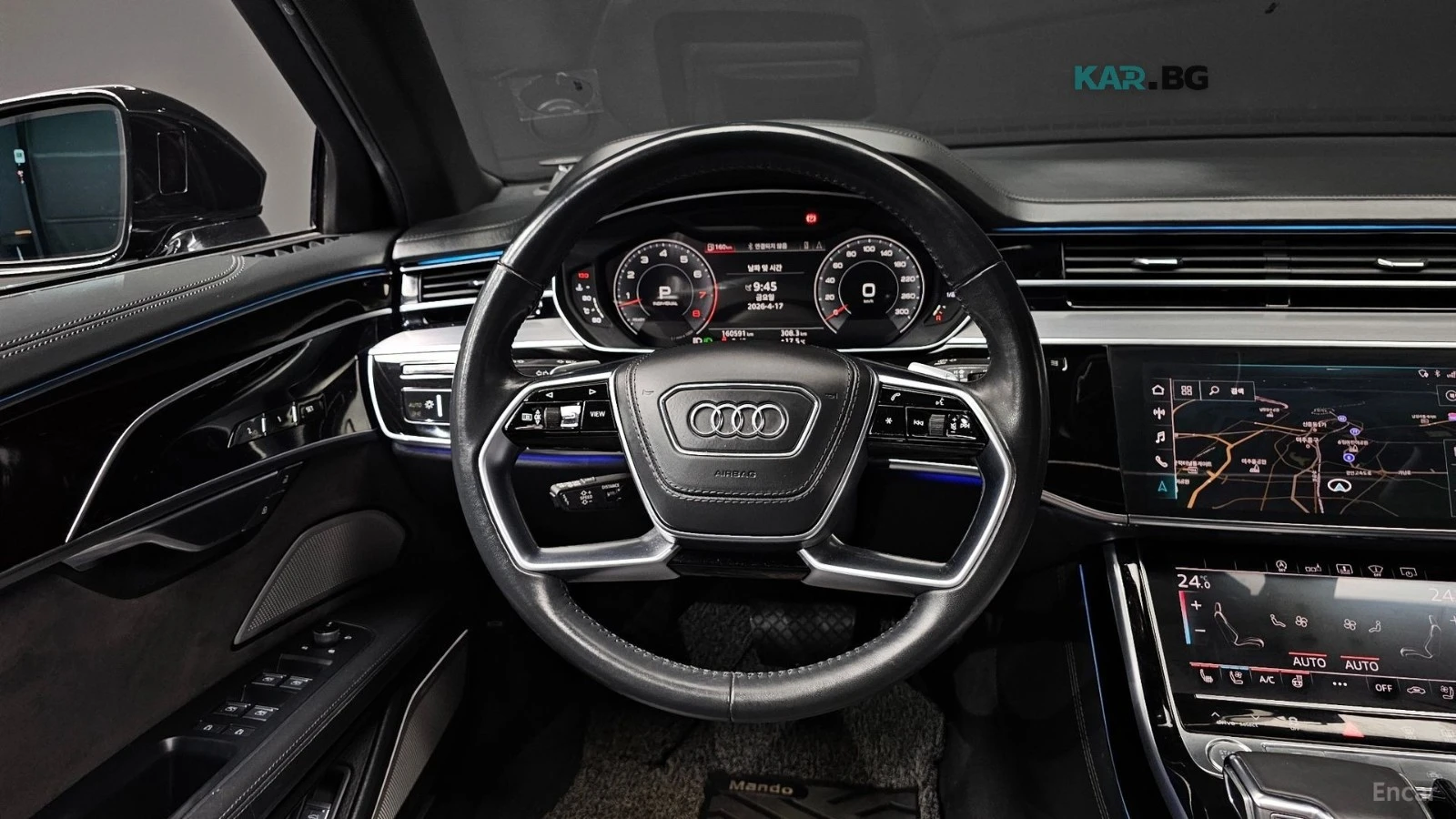 Audi A8 55 TFSI QUATTRO* LWB* ОБДУХВ* 360* HUD* LANE ASS* , снимка 13 - Автомобили и джипове - 56155769
