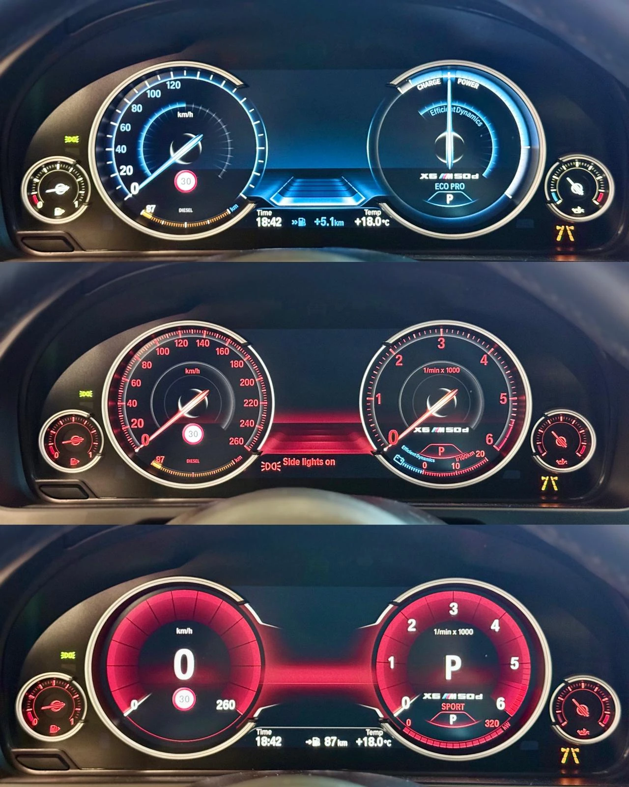 BMW X6 M50d* B&O* Laser* HU* Подгрев* Обдух* Лизинг, снимка 11 - Автомобили и джипове - 54647898