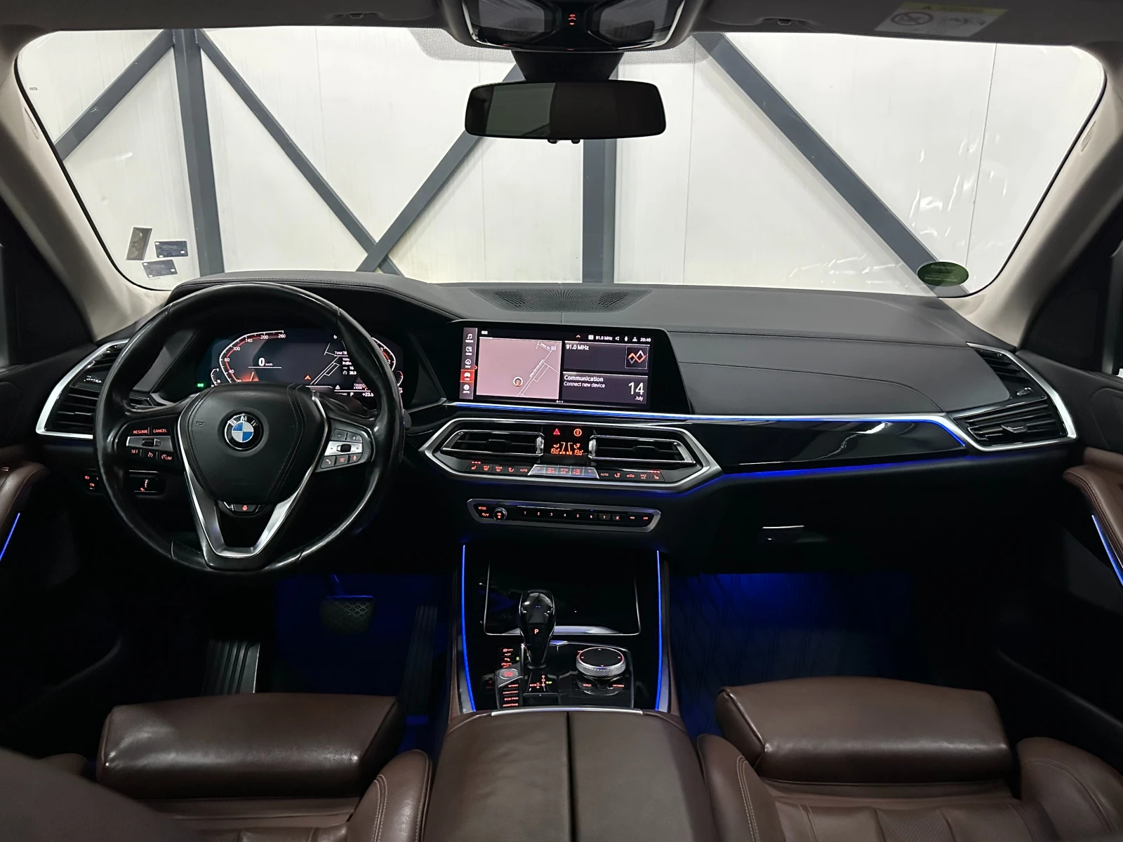 BMW X5 * 30d* 360* ВАКУУМ* PANO* HEAD UP* , снимка 9 - Автомобили и джипове - 55315674