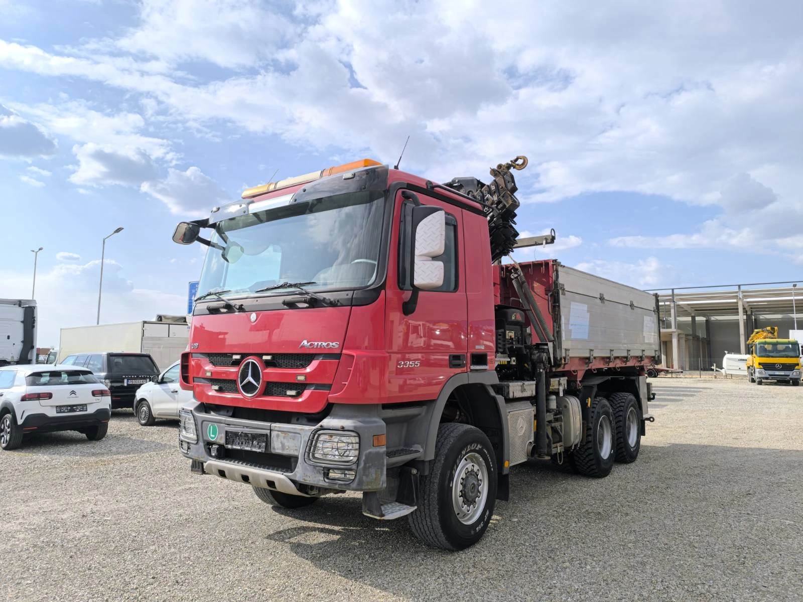 Mercedes-Benz Actros 3355 V8 6X6 HIAB 211 EP-5 HIPRO, снимка 3 - Камиони - 55737717