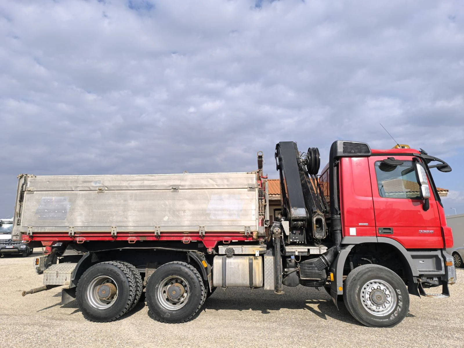 Mercedes-Benz Actros 3355 V8 6X6 HIAB 211 EP-5 HIPRO, снимка 8 - Камиони - 55737717