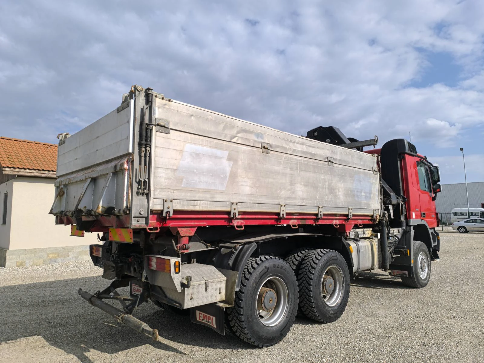 Mercedes-Benz Actros 3355 V8 6X6 HIAB 211 EP-5 HIPRO, снимка 7 - Камиони - 55737717