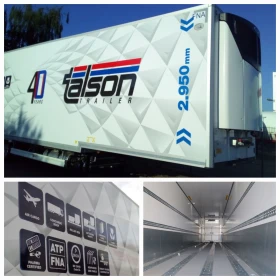 Полуремарке Talson Box, Aircargo, Garment, Frigo, FNA , снимка 17