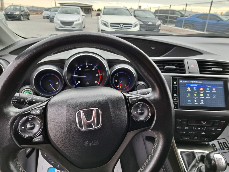 Honda Civic 1.6 I-DTEC-Sport-Navi-Camera-Подгрев, снимка 13 - Автомобили и джипове - 44117009