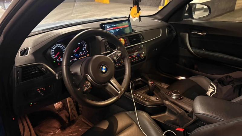 BMW M2 CARFAX* АВТОФИНАНСИРАНЕ* БЕЗ ПЪРВОНАЧАЛНА ВНОСКА* , снимка 10 - Автомобили и джипове - 52770657