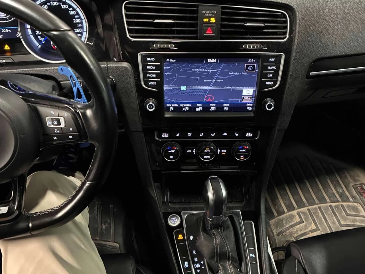 VW Golf * R * CARFAX * Дисторник * Два ключа * , снимка 9 - Автомобили и джипове - 53953834