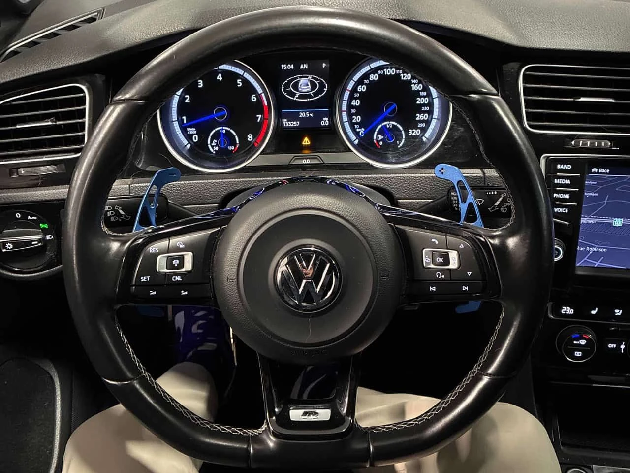 VW Golf * R * CARFAX * Дисторник * Два ключа * , снимка 10 - Автомобили и джипове - 53953834