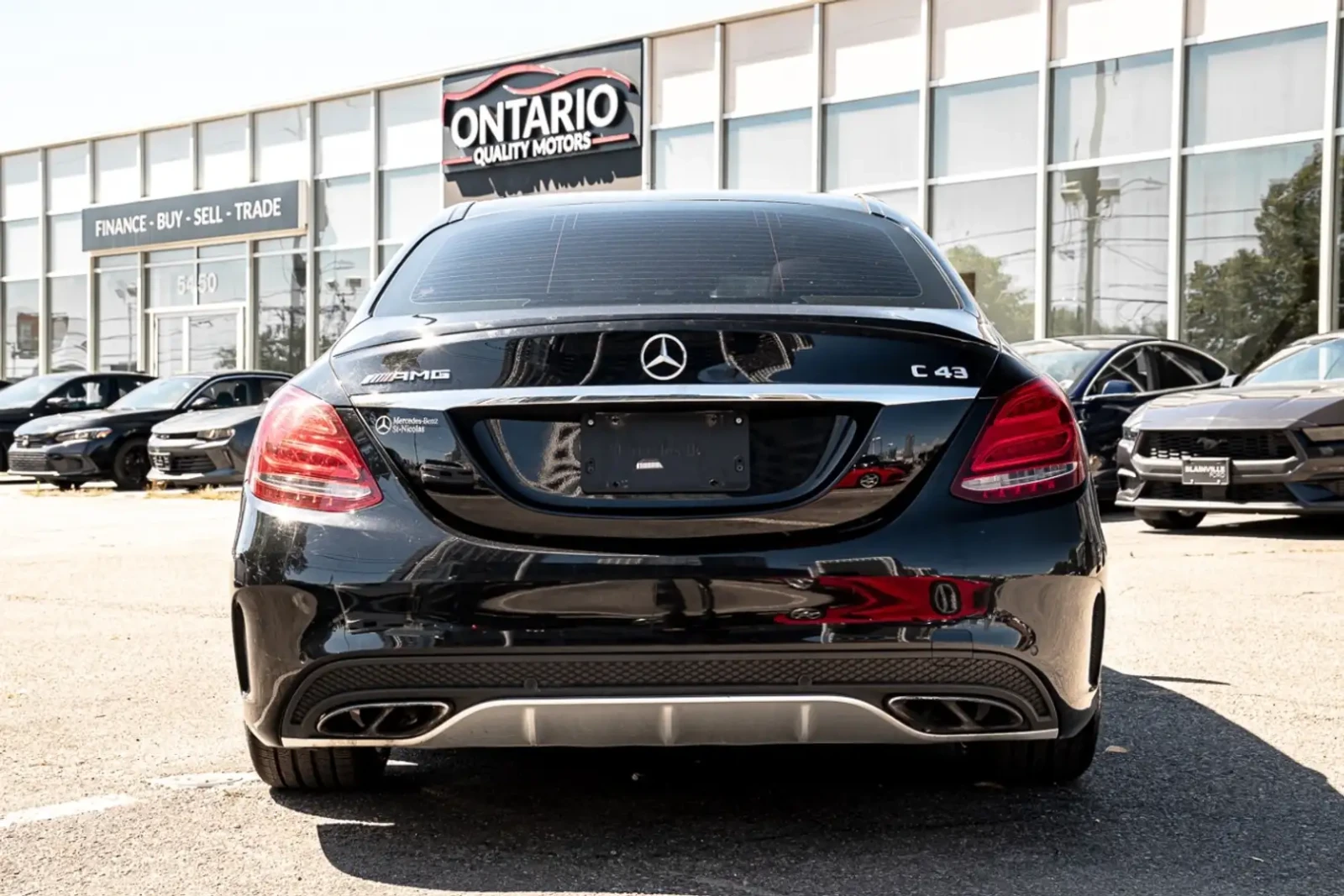 Mercedes-Benz C 43 AMG BURMESTER| PANO| ПАМЕТ| ALCANTARA| ЦЕНА ДО БГ| , снимка 4 - Автомобили и джипове - 55804266
