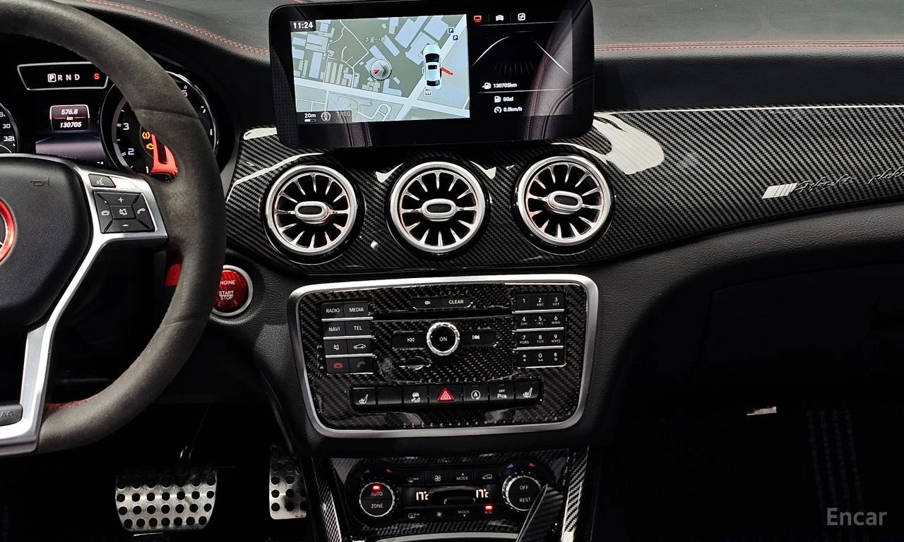 Mercedes-Benz CLA 45 AMG 4MATIC* CARBON* CARPLAY* , снимка 9 - Автомобили и джипове - 55971210