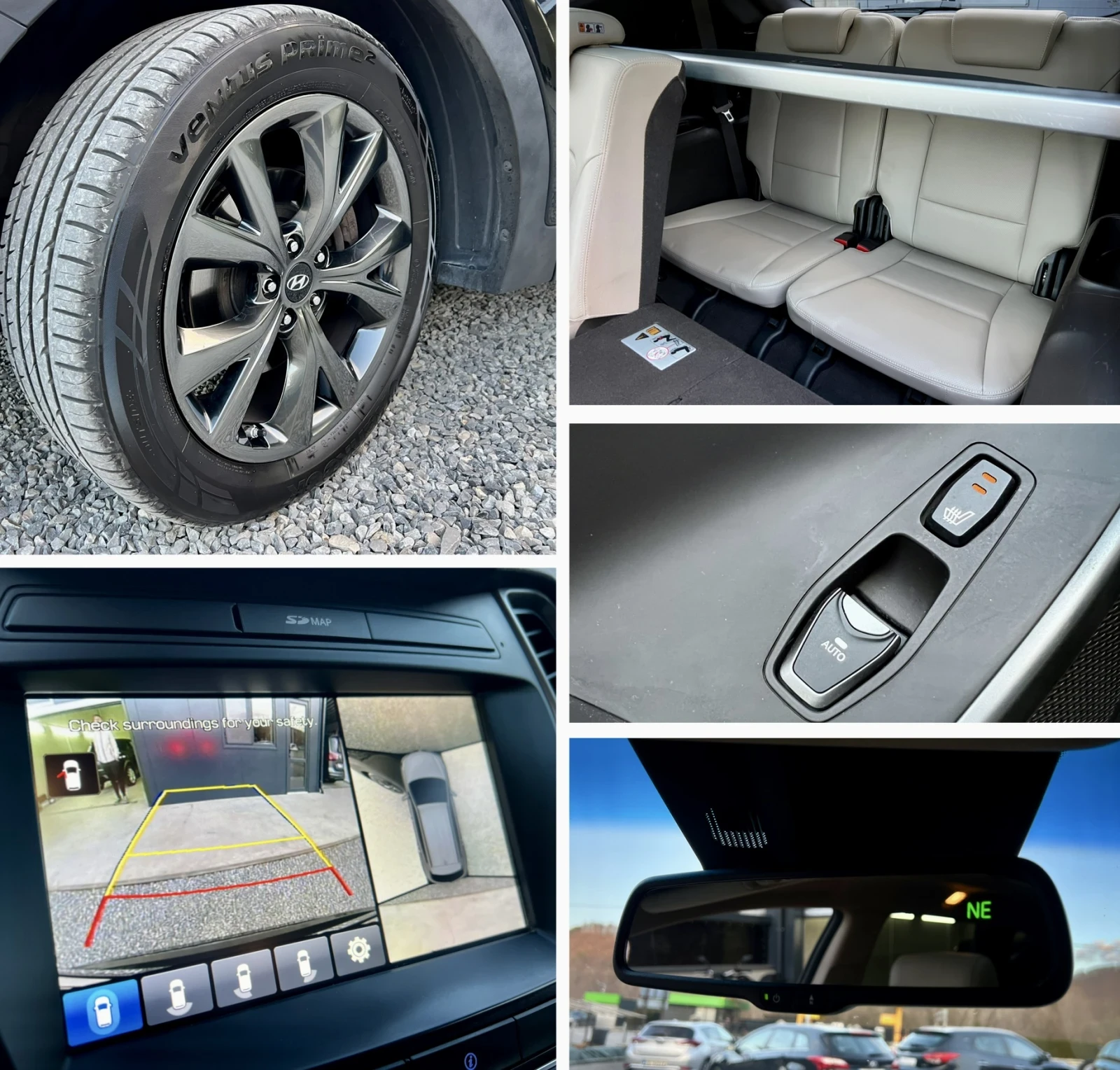 Hyundai Santa fe 2.2CRDi Vertex ШВЕЙЦАРИЯ, снимка 14 - Автомобили и джипове - 53849816