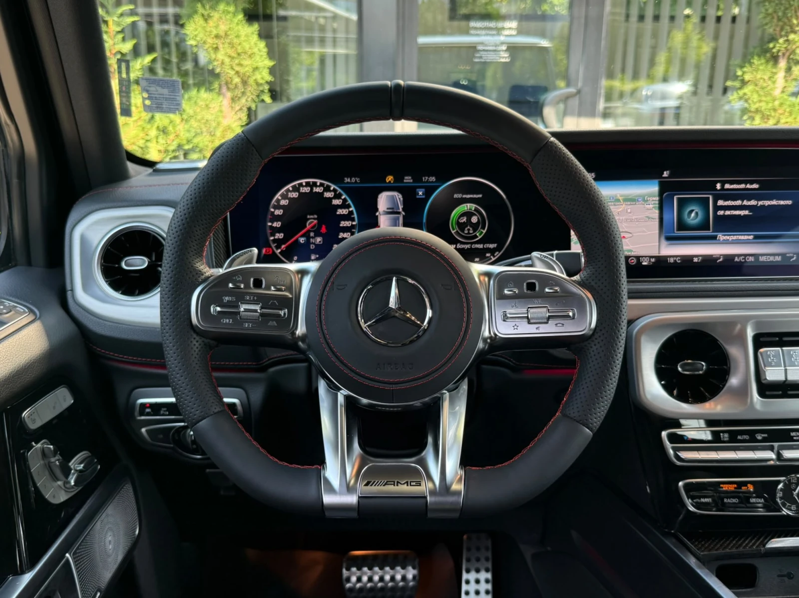 Mercedes-Benz G 500 AMG/360/BURMESTER, снимка 8 - Автомобили и джипове - 55091392