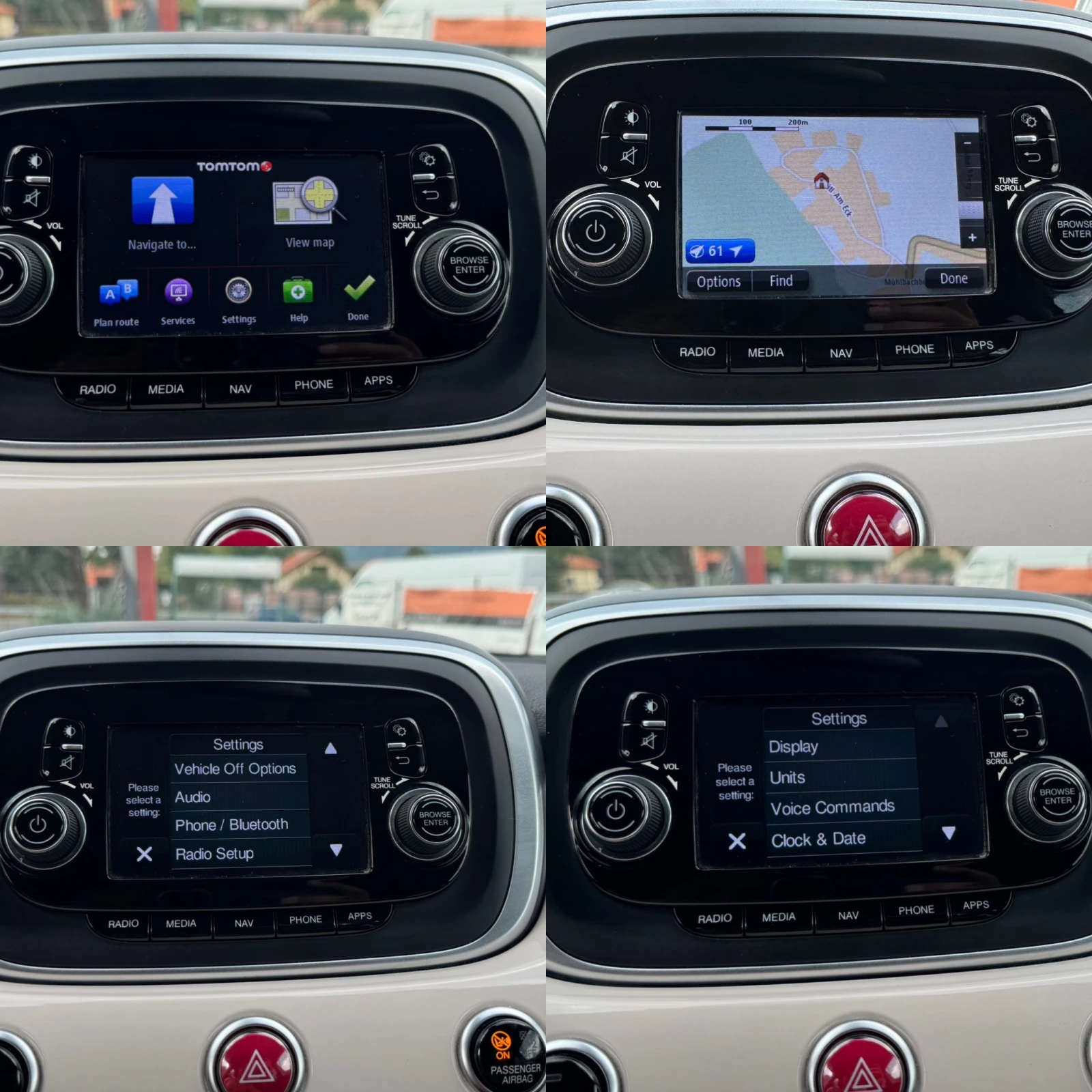 Fiat 500X 1.6 m-jet DISTRONIC FULL TOP, снимка 10 - Автомобили и джипове - 55801402