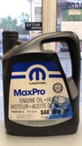 Двигателно масло MOPAR MaxPro 10w30 5L   68218931AB, снимка 1 - Части - 36594437