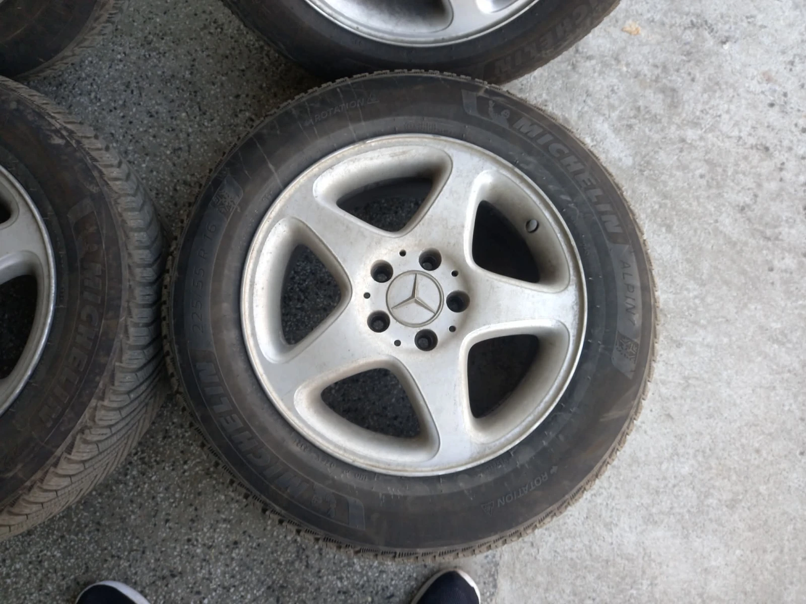 Джанти за Mercedes-Benz, снимка 3 - Гуми и джанти - 53840795