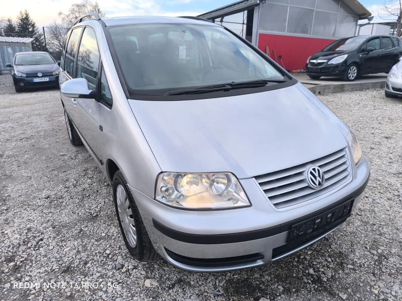 VW Sharan 1.9TDI 131кс 7места FACE, снимка 1 - Автомобили и джипове - 48899286