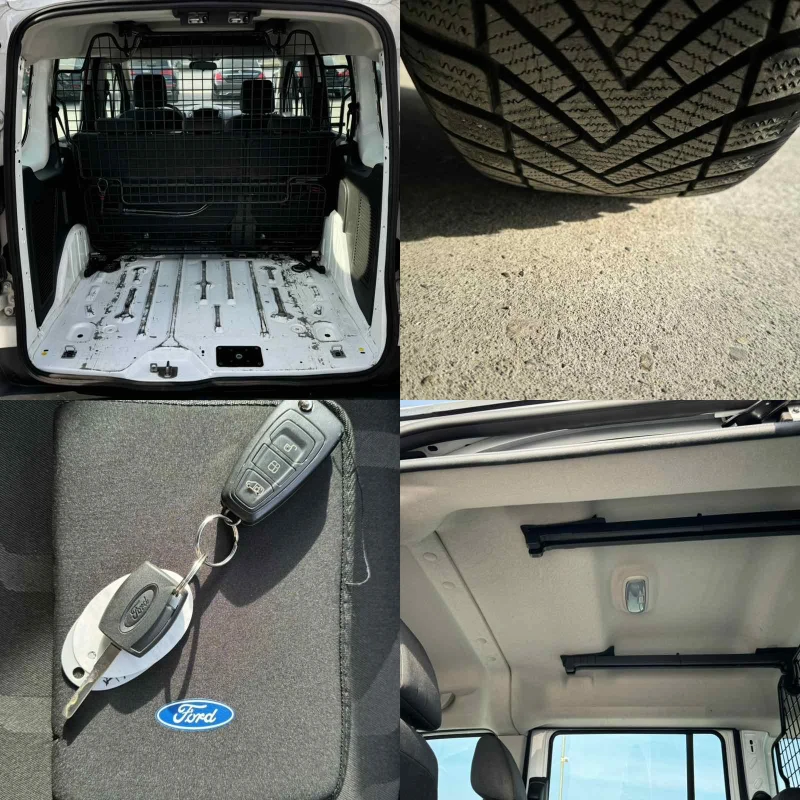 Ford Connect 1.5* 101ps* Климатик* Партроник, снимка 15 - Автомобили и джипове - 49129487