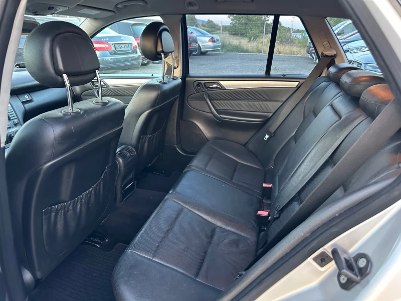 Mercedes-Benz C 180 KOMPRESSOR* AVANTGARDE* АВТОМАТ* КОЖА, снимка 14 - Автомобили и джипове - 50911019