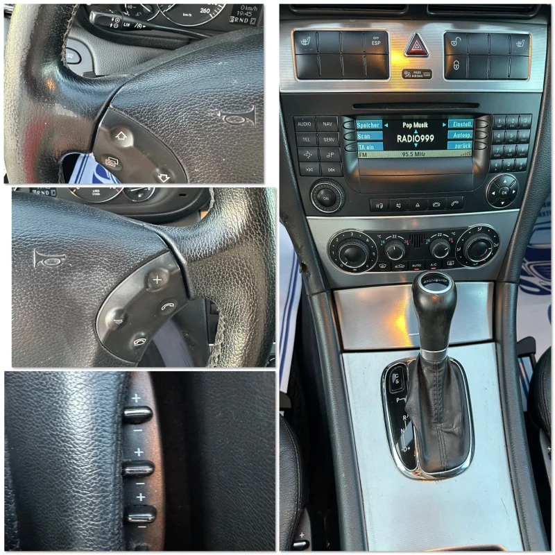 Mercedes-Benz C 180 KOMPRESSOR* AVANTGARDE* АВТОМАТ* КОЖА, снимка 16 - Автомобили и джипове - 50911019