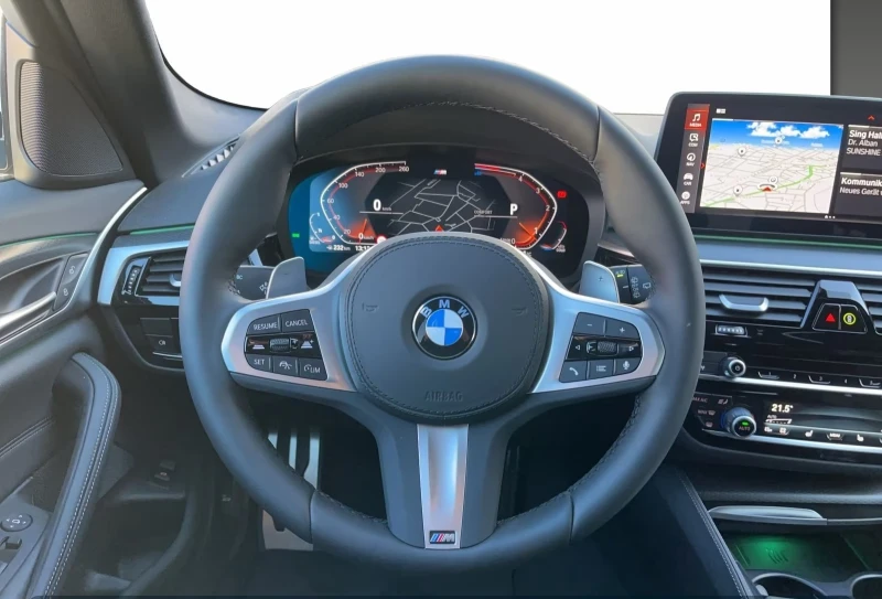 BMW 520 M Sportpaket Head-Up+ AHK+ Navi, снимка 6 - Автомобили и джипове - 52078501