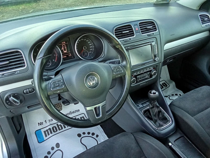 VW Golf 1.6i-ГАЗ-HIGH LINE, снимка 12 - Автомобили и джипове - 53113154