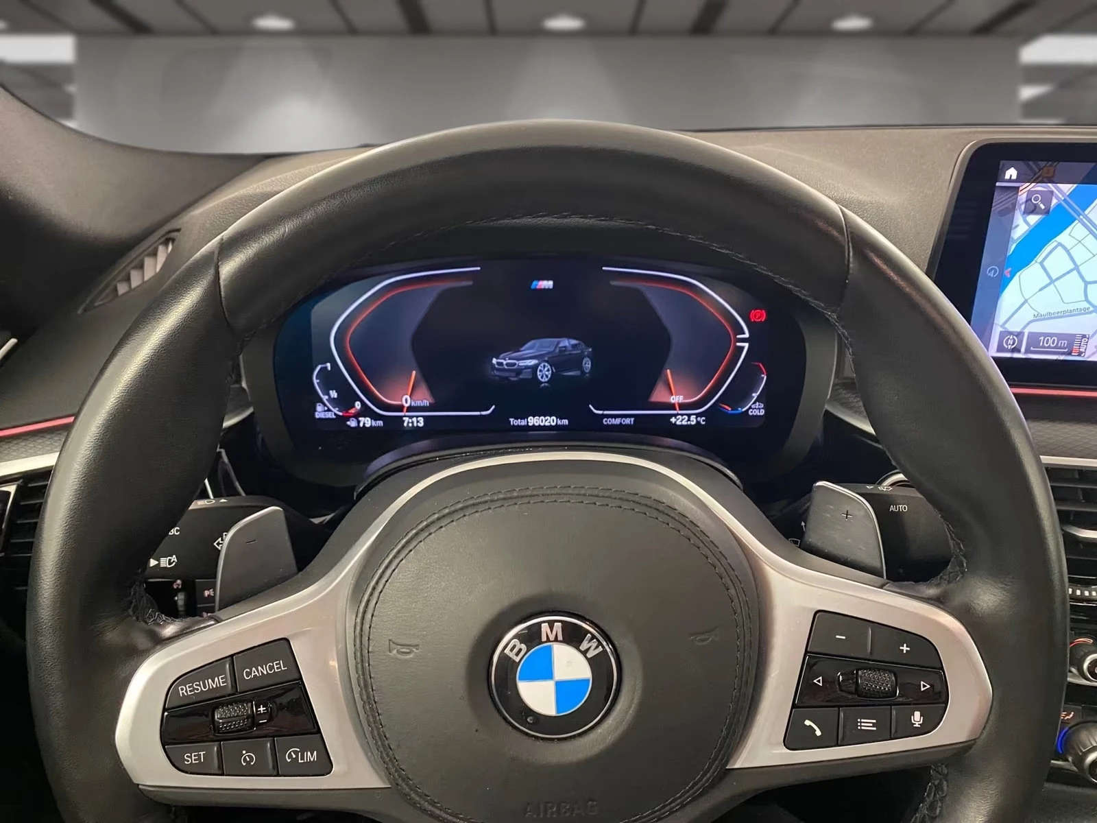 BMW 530 d/M-SPORT/286HP/LCPP/CAM/HIFI/AMBI/KLESS/LED/576f | Mobile.bg   11