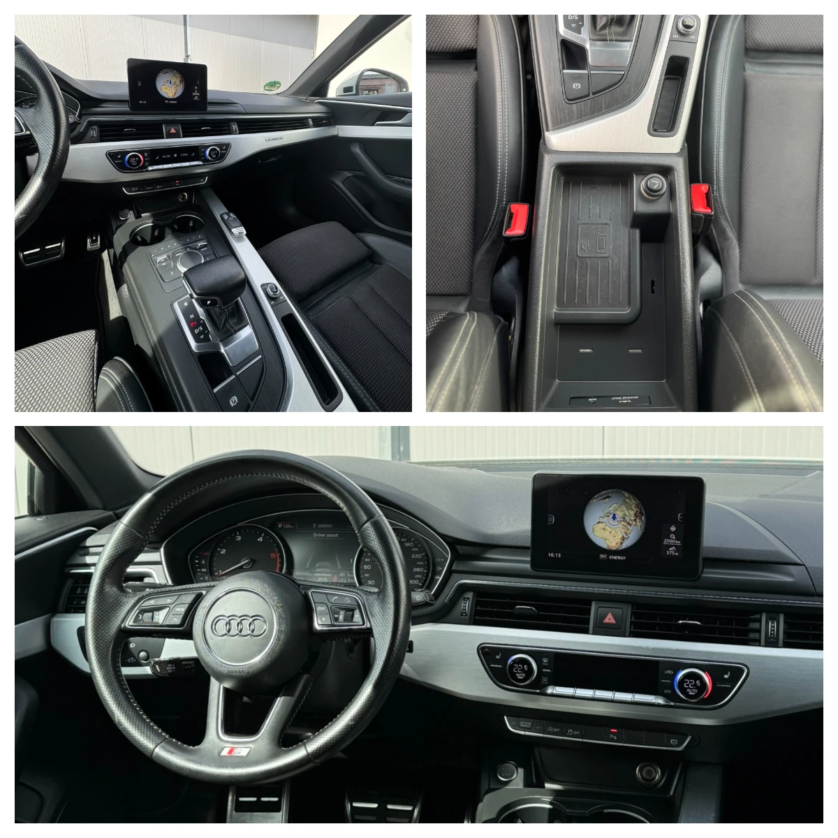 Audi A4 Avant, S-line, Quattro, снимка 14 - Автомобили и джипове - 52635589