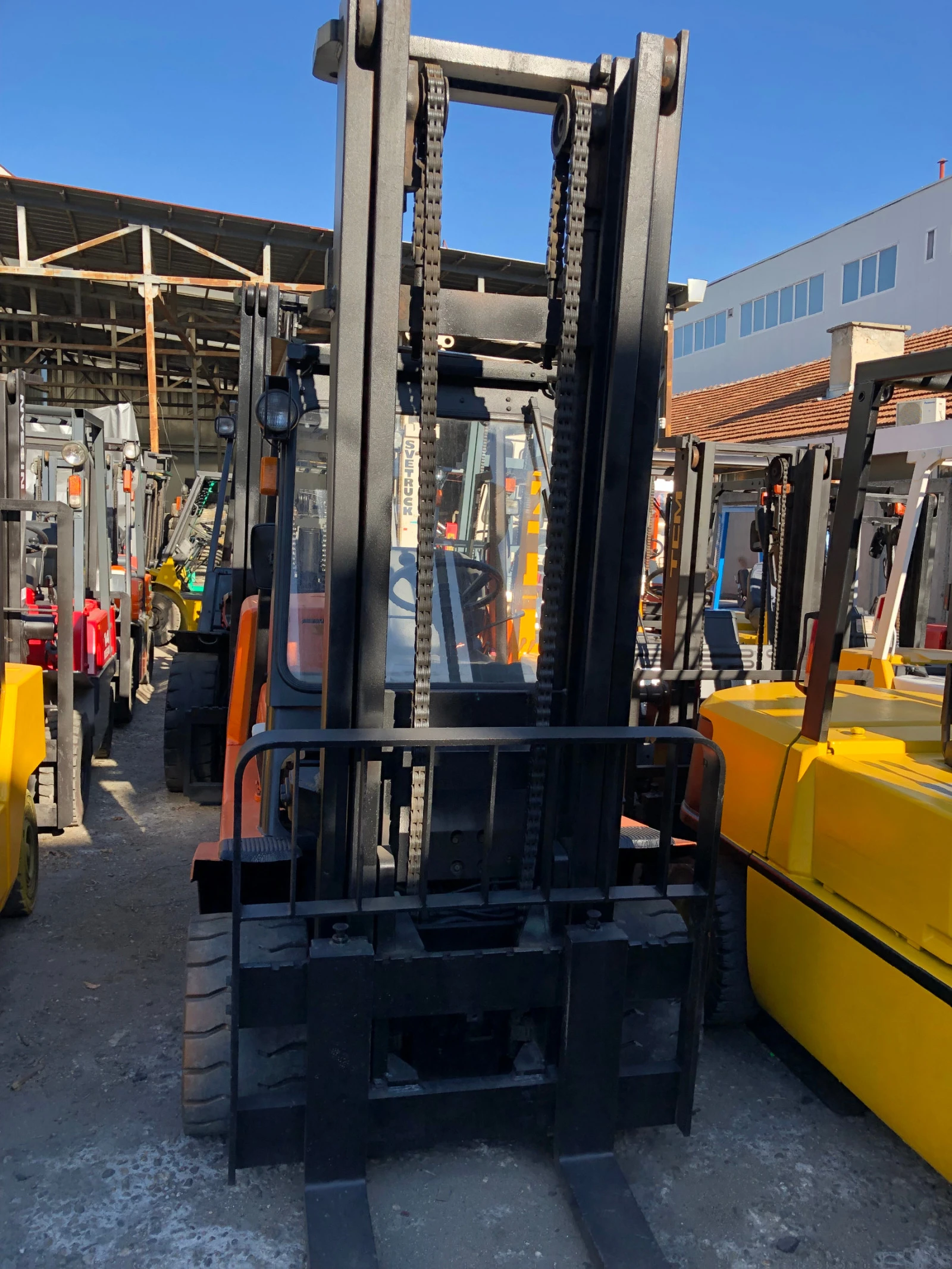 Мотокар Toyota, снимка 1