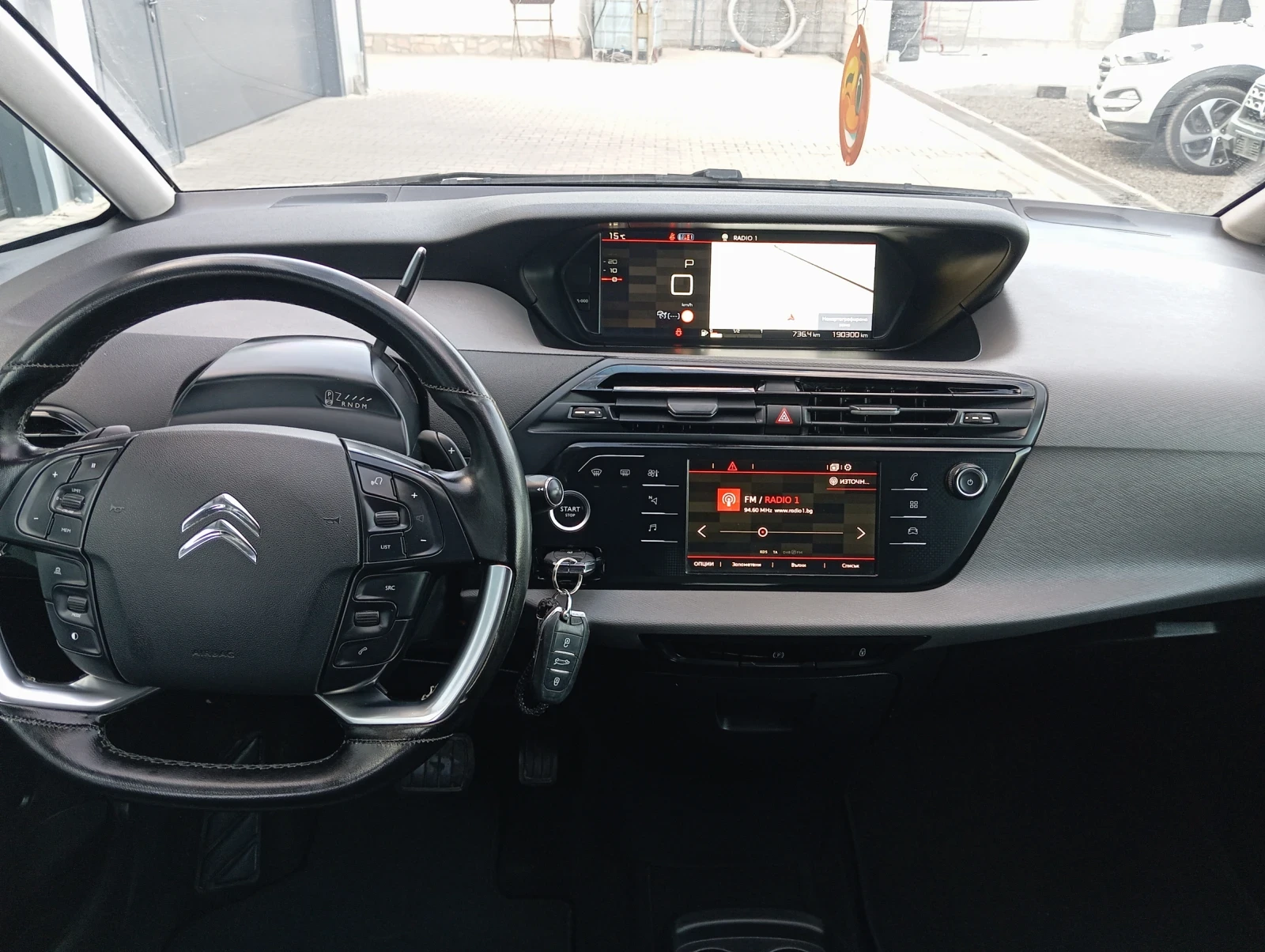 Citroen C4 Picasso 1.5d ЛИЗИНГ , снимка 11 - Автомобили и джипове - 53815690