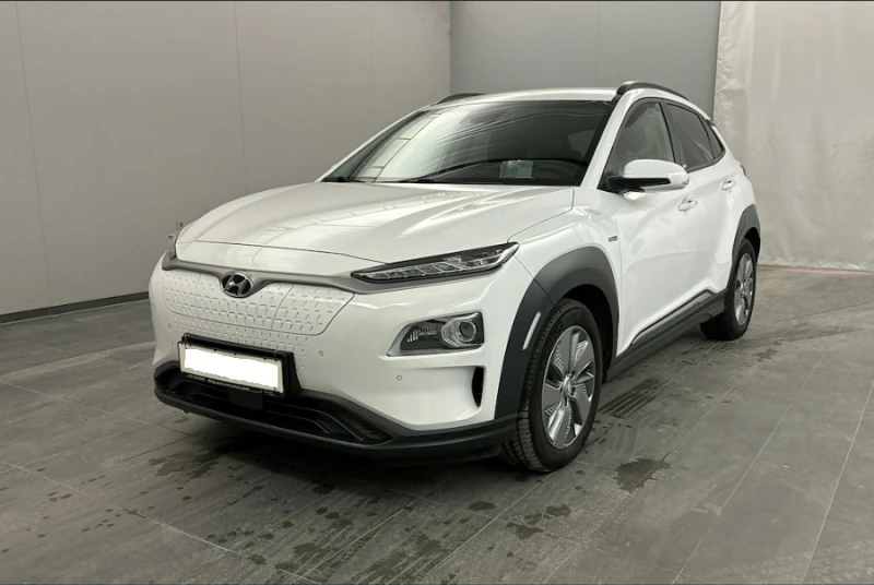 Hyundai Kona 64 kWh Гаранционен автомобил Термопомпа, снимка 1 - Автомобили и джипове - 49285248