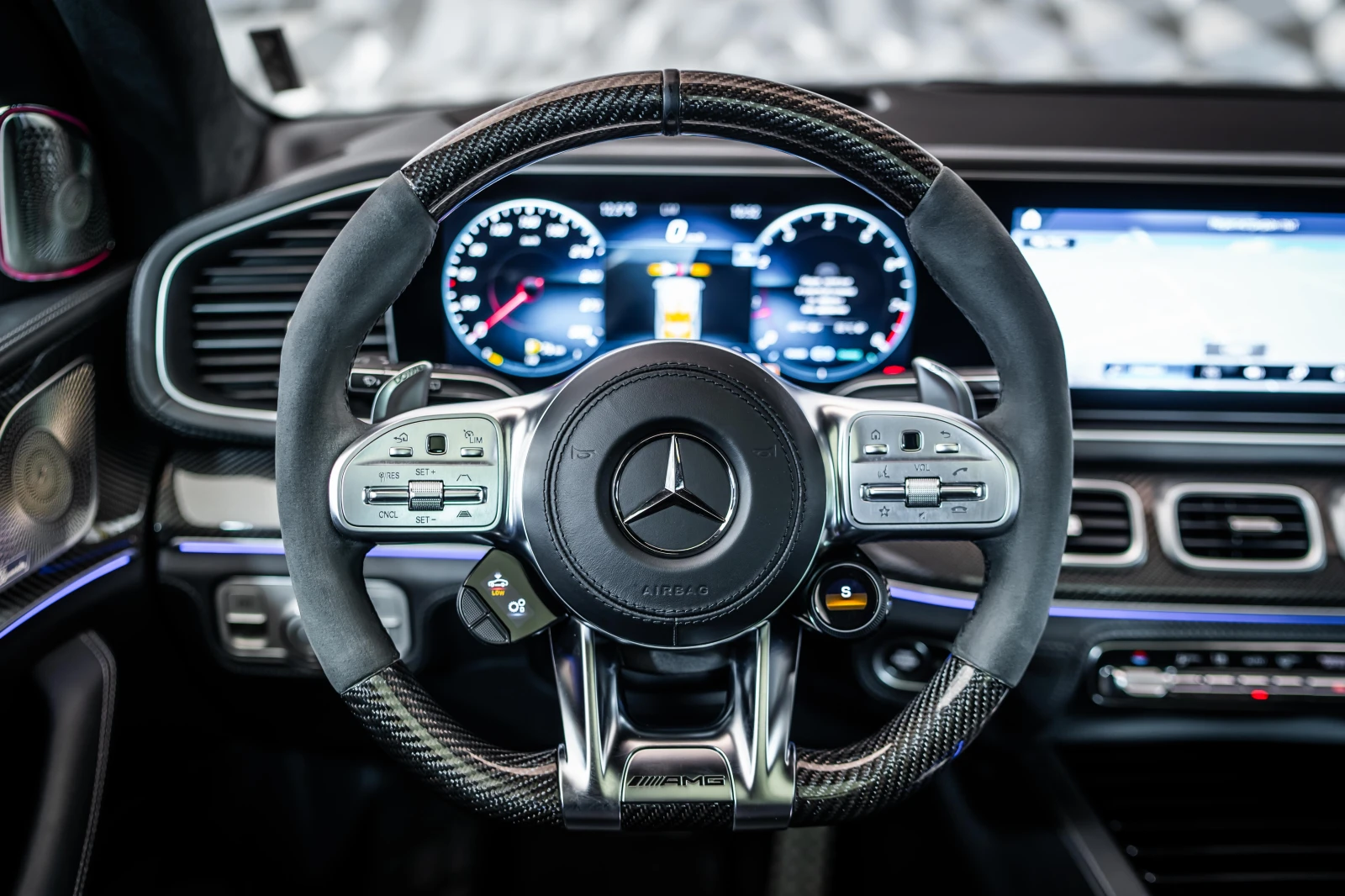 Mercedes-Benz GLS 63 AMG 4M+ Exclusive* Carbon* Burm* Pano* 3TV | Mobile.bg   11