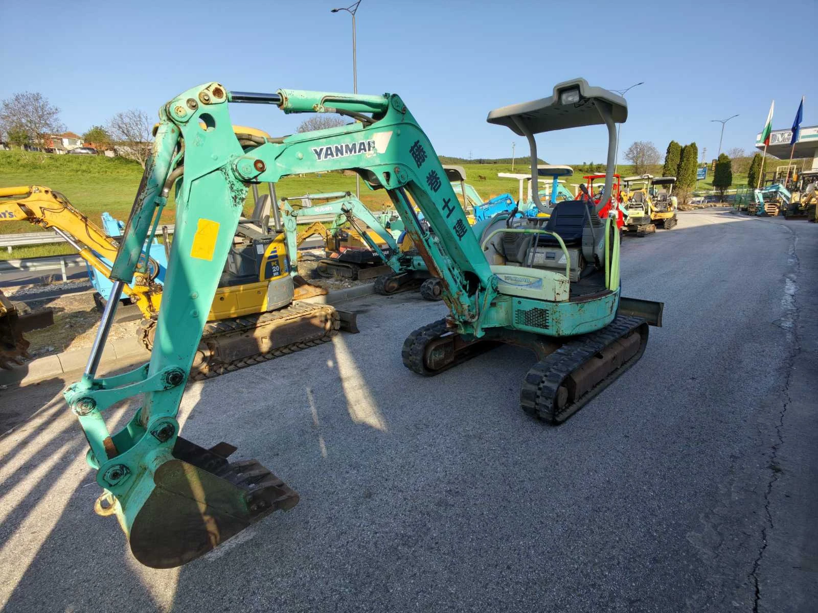 Багер Yanmar  НОВ ВНОС ПЕРФЕКТЕН, снимка 3 - Индустриална техника - 53979937