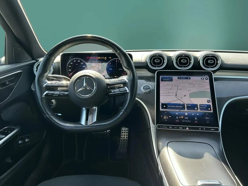 Mercedes-Benz C 300 AMG-LINE/309HP/PANO/CAM/LED/NAVI/DIGI/AMBI/259g, снимка 11 - Автомобили и джипове - 51581045