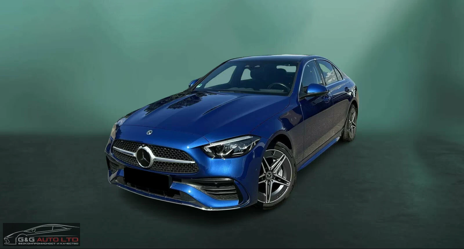 Mercedes-Benz C 300 AMG-LINE/309HP/PANO/CAM/LED/NAVI/DIGI/AMBI/259g, снимка 1