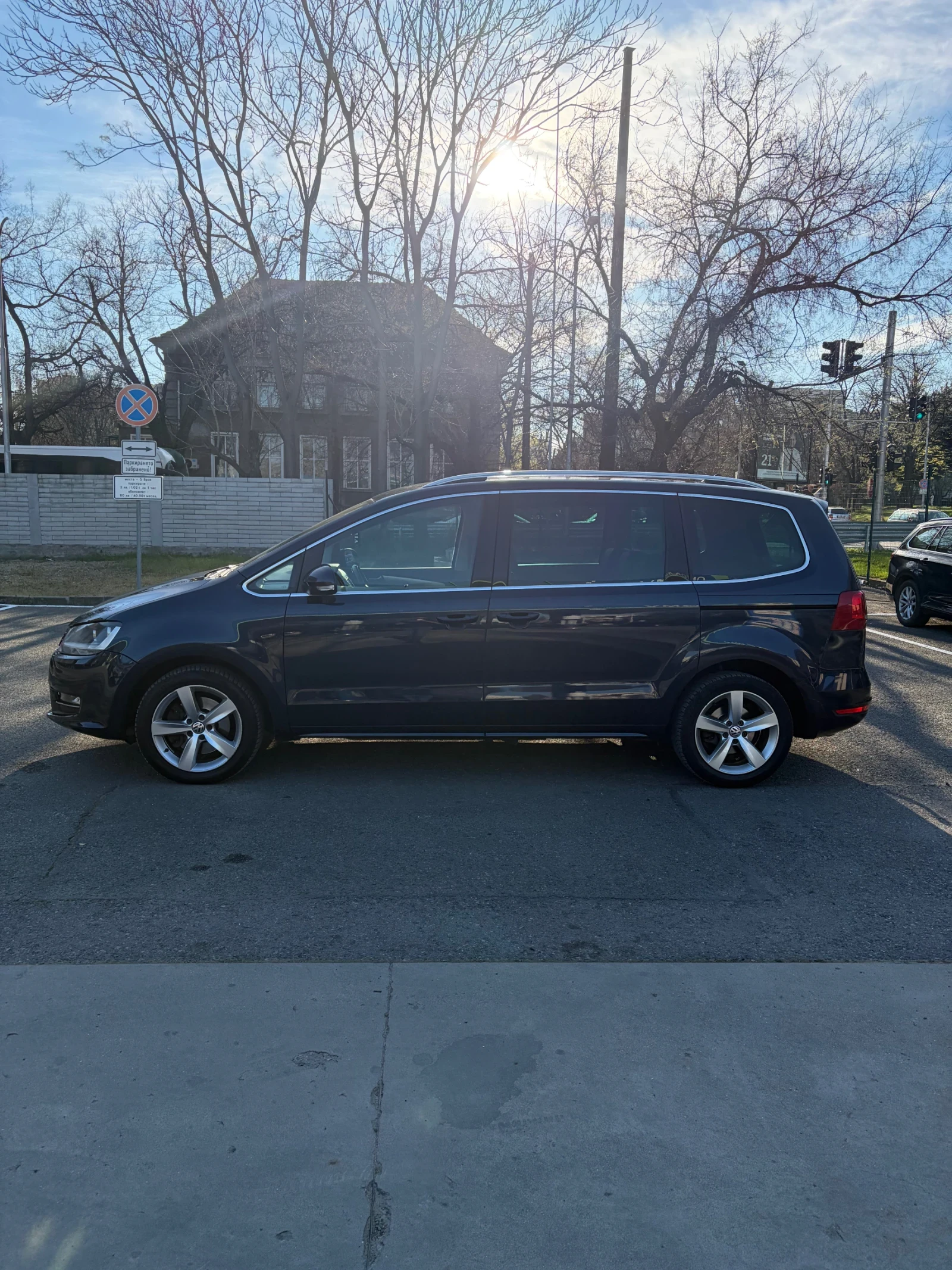 VW Sharan Регистрация. Алкантара, снимка 7 - Автомобили и джипове - 54121003