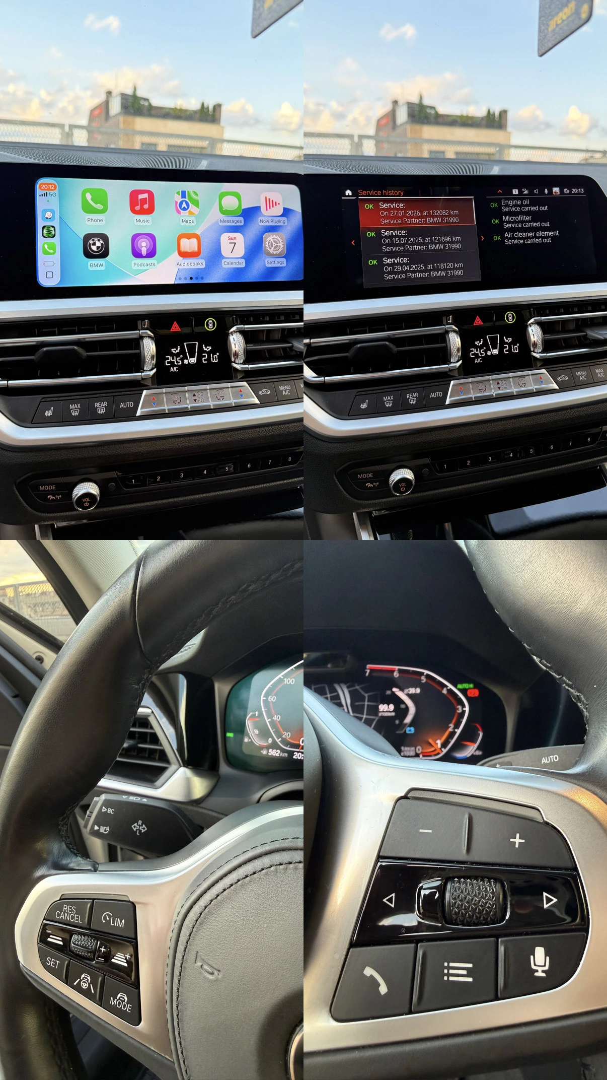BMW 330 Laser/360 Camera/Full Assist/Подгрев/Кожа, снимка 7 - Автомобили и джипове - 54934849