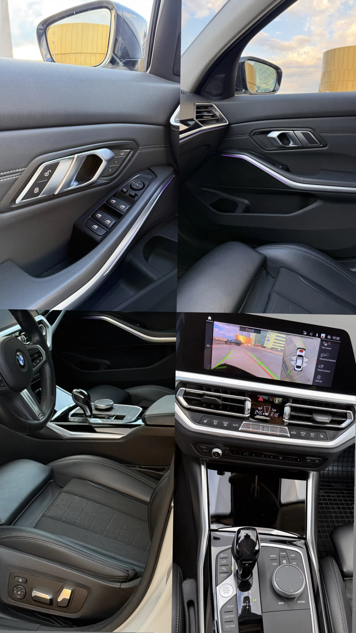 BMW 330 Laser/360 Camera/Full Assist/Подгрев/Кожа, снимка 9 - Автомобили и джипове - 54934849