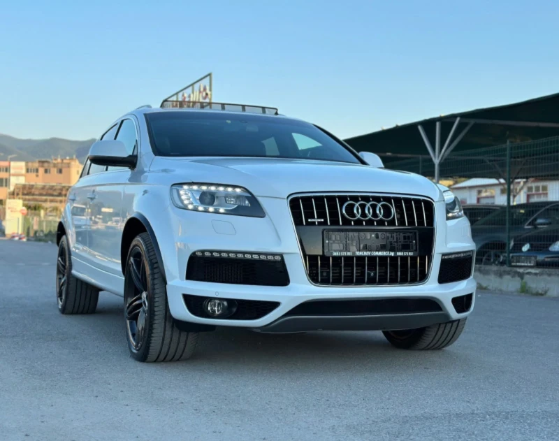 Audi Q7 3.0-TDI-3xS-line+ + + TOP-FULL-DISTRONIK-PANORAMA , снимка 1 - Автомобили и джипове - 49532041