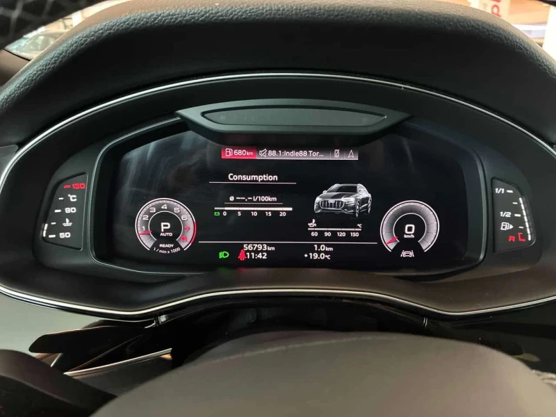 Audi Q8 * Progressiv * 360КАМЕРИ* ПАНОРАМА* ОБДУХВАНЕ* , снимка 8 - Автомобили и джипове - 53567770