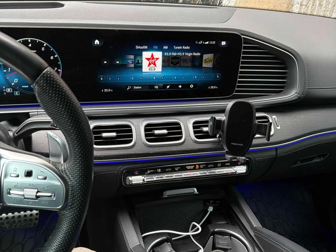 Mercedes-Benz GLS 63 AMG ДИСТРОНИК * 360 * BURMESTER * PANO * ОБДУХВАНЕ, снимка 9 - Автомобили и джипове - 55015364