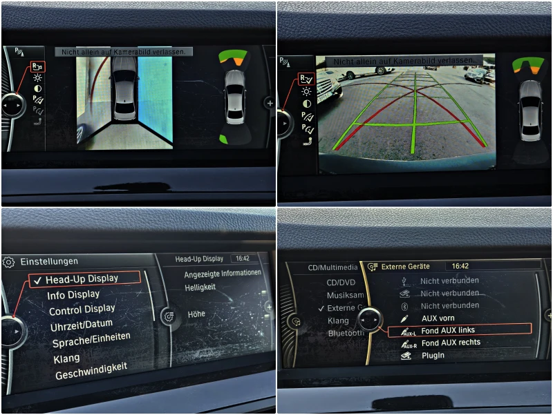 BMW 530 M/XD/GERMANY/MONITORI/HUD/360CAM/ПАМЕТ/AUTO H/LIZI, снимка 16 - Автомобили и джипове - 49433342